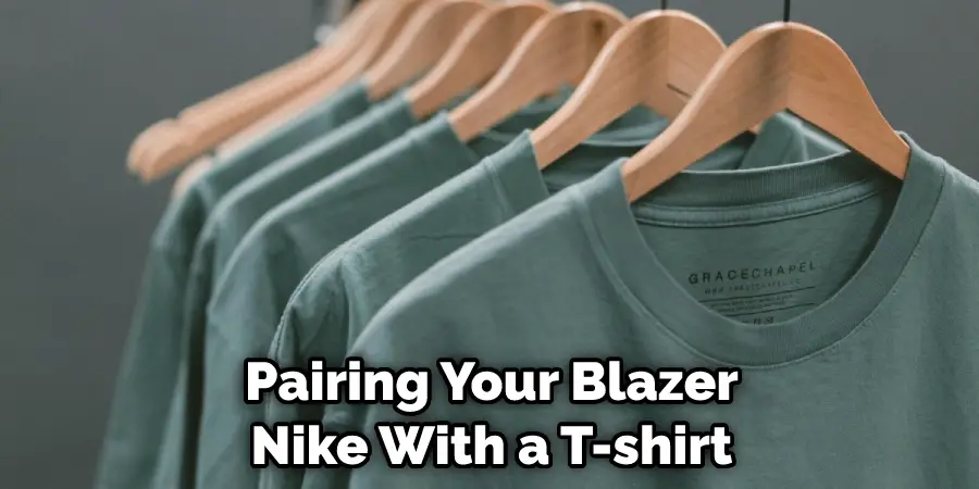 Pairing Your Blazer Nike With a T-shirt